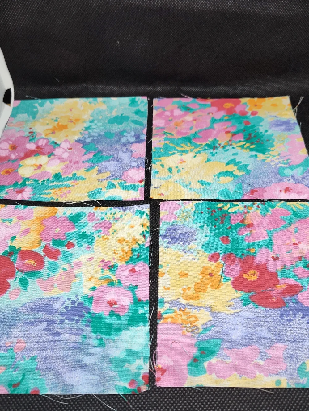 4 4.50 INCH Cotton Fabric SQUARES